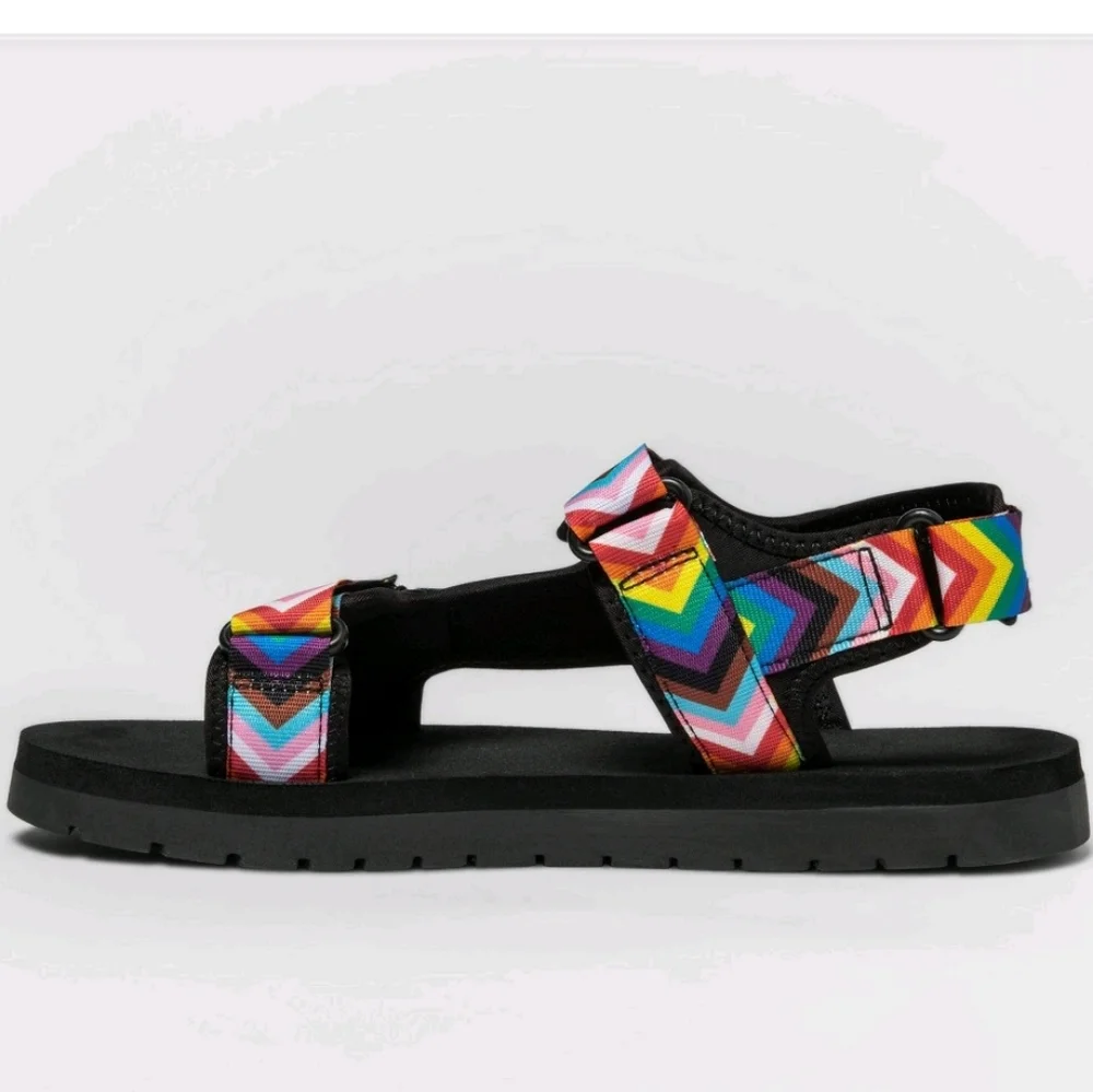 GLSEN Pride Black Adult Adventure Size 8 Women's or Men's 6 - Picture 3 of 7